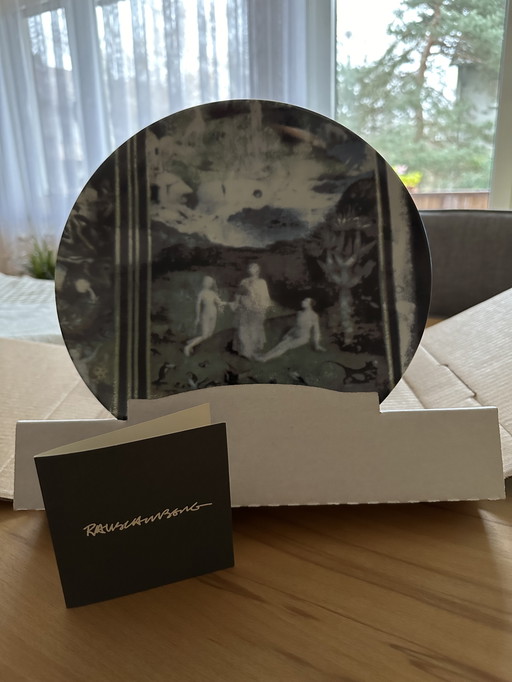 Robert Rauschenberg Porcelain Plate - Edition For The Guggenheim Museum