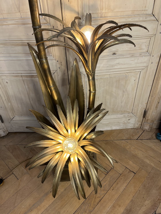 Image 1 of Lampada da terra "palma" di Maison Jansen.