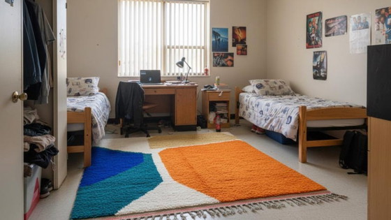 Image 1 of Bunter marokkanischer Teppich 3x2 Meter