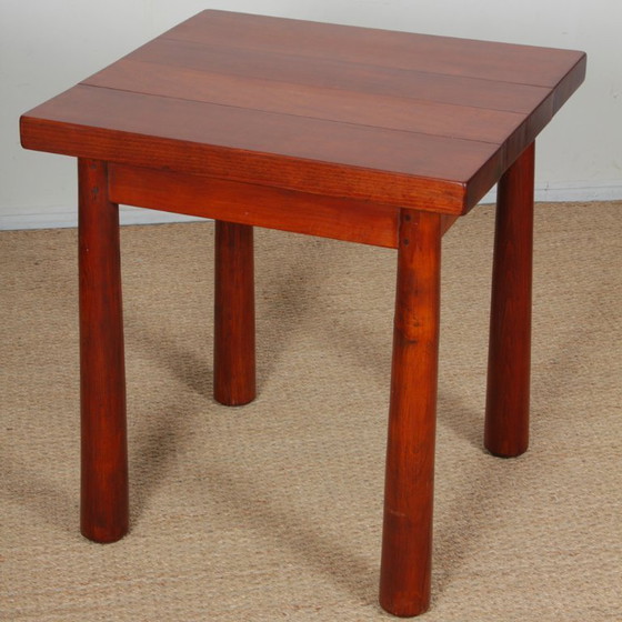 Image 1 of Hoge tafel in de stijl van Charlotte Perriand, 1950