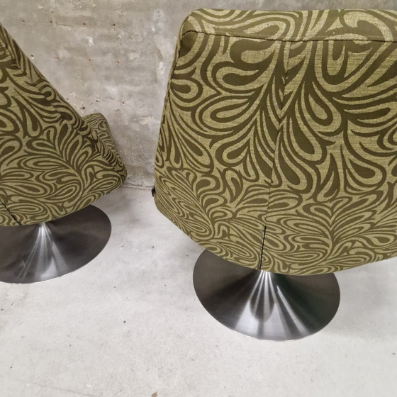 Image 1 of Ensemble Kartell Madonna, fauteuil pivotant vintage