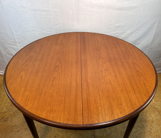 Image 1 of Mid Century Retro Vintage Teak Round Dining Table G-Plan 1960-1970 British Design Classic