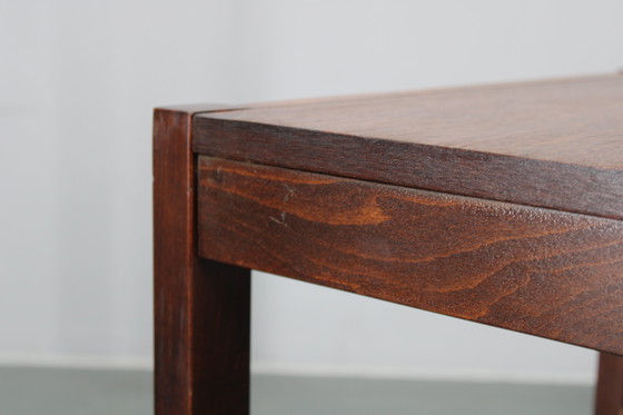 Image 1 of 1960s Set of Two Square Side/Coffee Wooden Tables, Denmark
