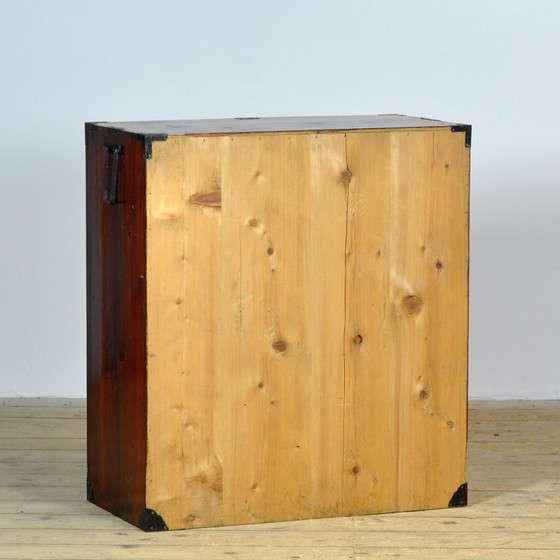 Japanese Tansu chest of drawers, circa 1890, Wood, Metal, Brown, Aziatisch (photo 13 of 13)