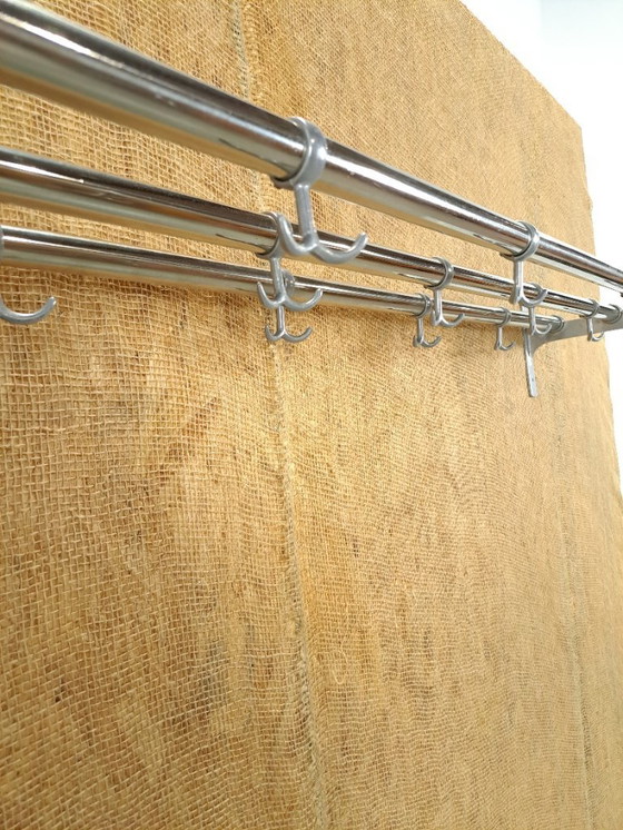 Image 1 of Breiter Zug-Garderobenständer aus Schweden, Nr. 9