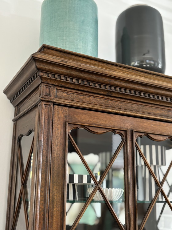 Vetrina in Legno Massello con Schienale a Specchio – Vetrine, Wood (photo 9 of 12)