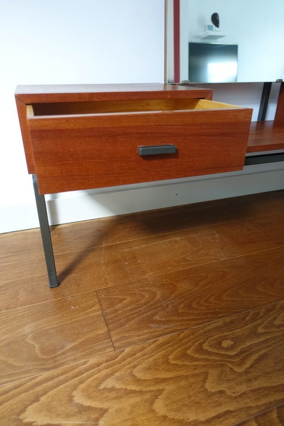 Image 1 of Espejo moderno de mediados de siglo Kuperus Almelo en estilo Pastoe Braakman.