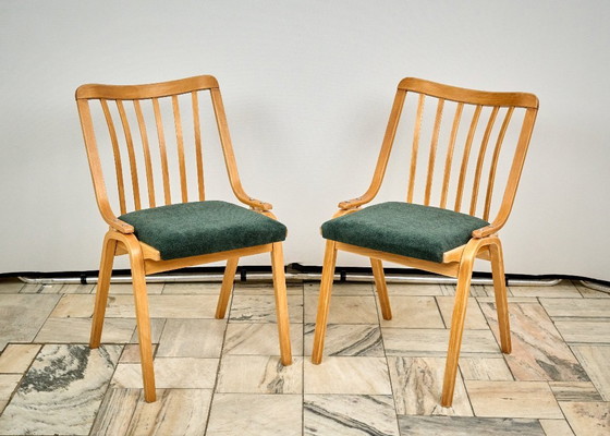 Image 1 of Set of 4 Dining Chairs by Ludvik Volak, 1960s, Czechoslovakia