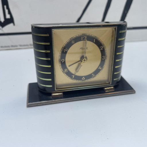 Kienzle Tischuhr/Reiseuhr im Art Deco Stil
