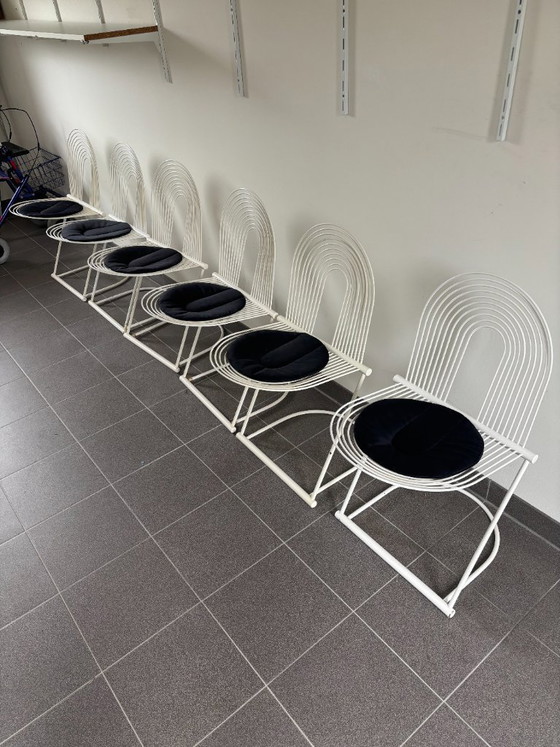 Image 1 of Set of 6 "Swing" chairs Jutta & Herbert Ohl Rosenthal