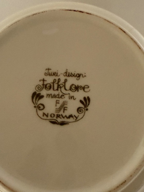 Image 1 of Folklore Noorwegen keukenset van 6