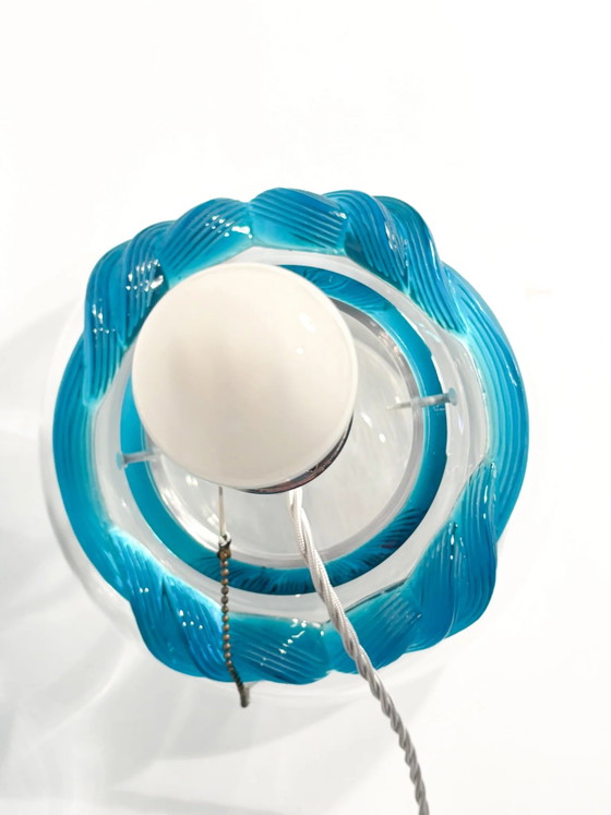 Crystal Table Lamp "Cyrus" by Marie-Claude Lalique, 1970s – Lighting (photo 5 of 11)