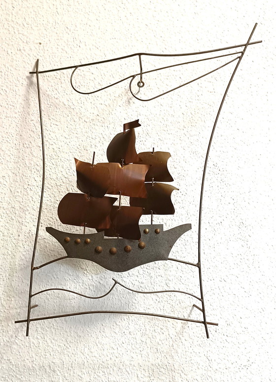 Image 1 of Decorazione murale 3D anni '50