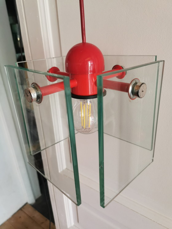 Image 1 of Lampadario vintage di design italiano Fontana