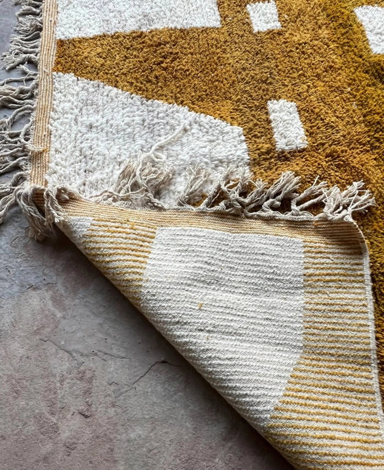 Marokkanischer Wollteppich handgewebt 2.5x1.5 m – Teppiche & Läufer, Wool (photo 7 of 9)