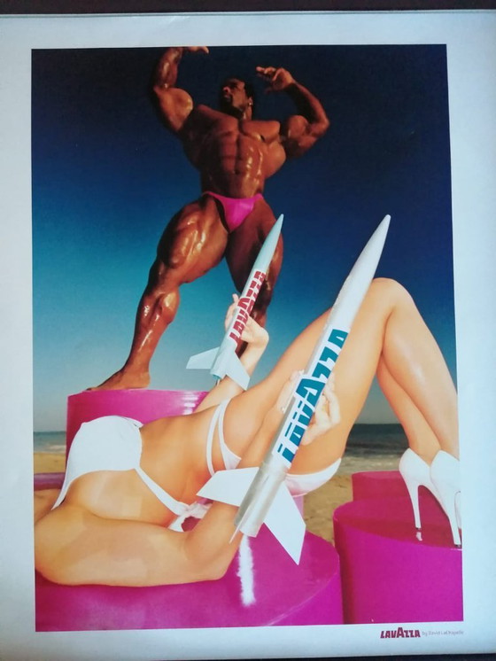 Image 1 of Lavazza Posters "Espresso & Fun," photographed by David LaChapelle. 6 Pieces