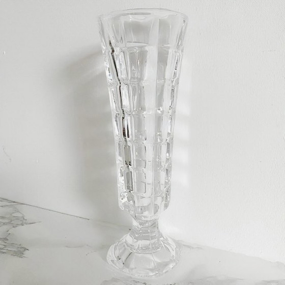Image 1 of Vintage kristallen vaasje Cristal d' Arques 24% lood 1980's