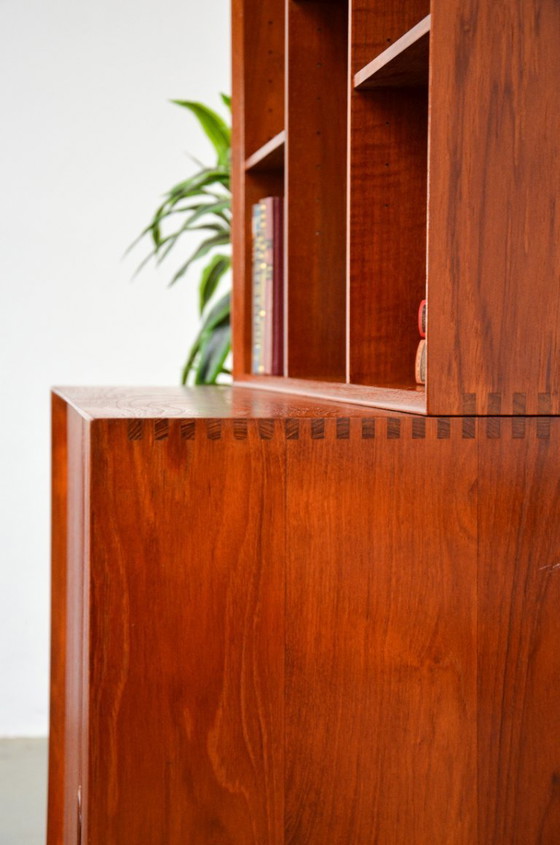 Image 1 of Hvidt & Mølgaard Schrank Søborg Teakhouten dressoir Vintage Midcentury Regal