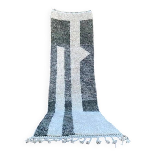 Tapis de couloir fait main 400cm x 70cm