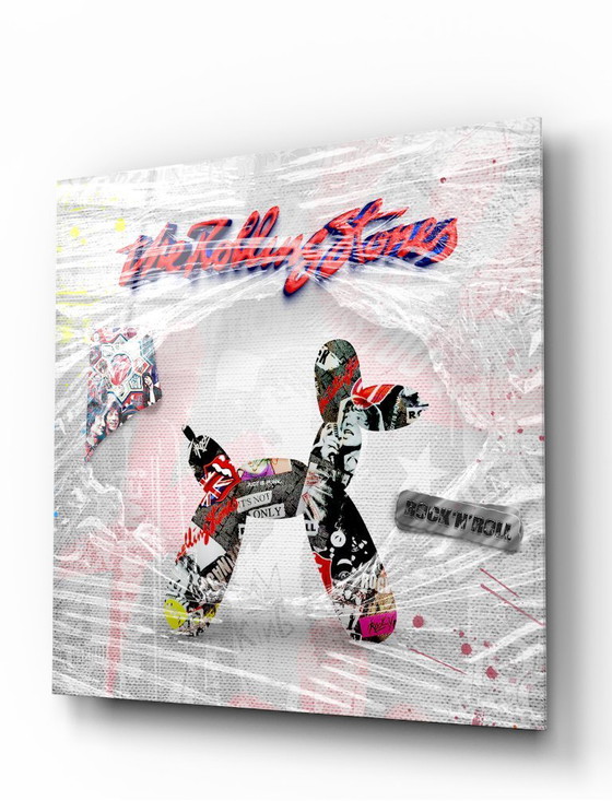 Image 1 of Limited: Wrapped Woof – Rolling Stones Edition | 140 X 140 Cm | 2025 (Ori, 1983)