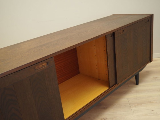 Image 1 of Buffet en chêne, design danois, années 1970, fabriqué par Skovby Møbelfabrik