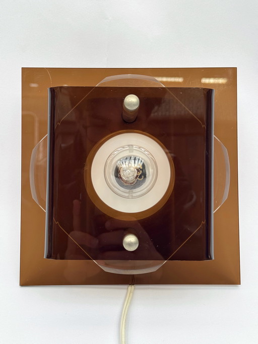 Mid-Century Herda Space Age Wall Lamp | 1970s Dutch Design