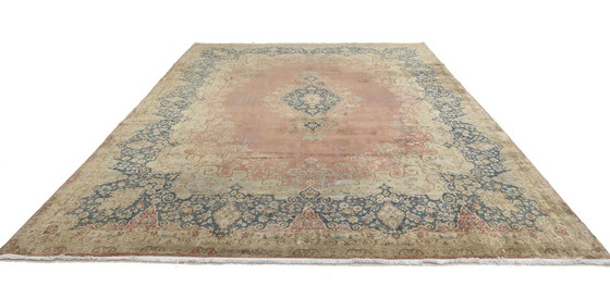 Image 1 of Tappeto orientale originale annodato a mano, vintage, Art Modern, 395 x 290 cm, condizioni eccellenti