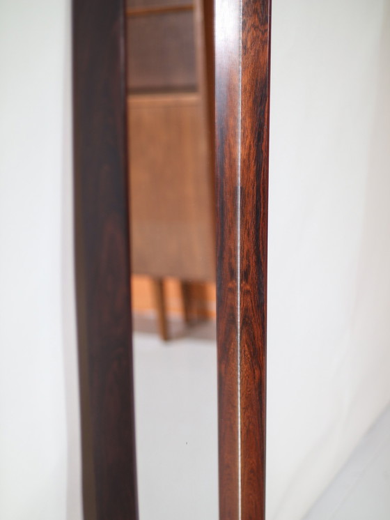 Image 1 of Mirror Niels Clausen Rosewood Danish Vintage