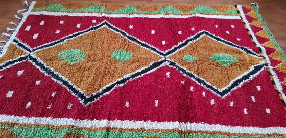Image 1 of Handgeknoopt Berber kleed wol 241x161cm