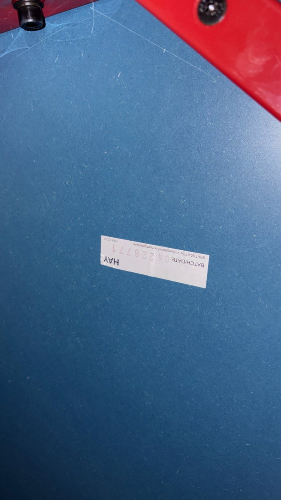 HAY Muller Van Severen Tavolo Rotondo - 105 cm – Tavoli da pranzo, MDF, rvs (photo 7 of 8)