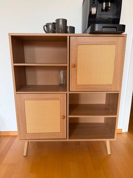 High-quality Rattan Sideboard – Wood (photo 4 of 5)
