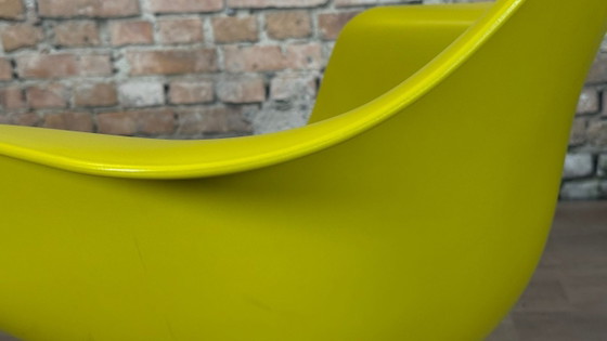 Vitra DAR – Plastique Moutarde | Charles & Ray Eames – Fauteuils, Plastic, Chrome (photo 15 of 17)