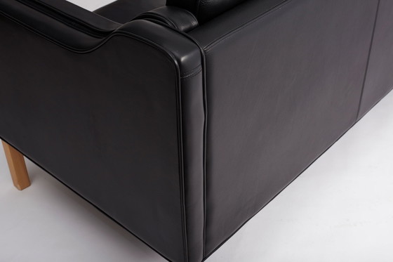 Image 1 of Divano in pelle Prodotto da Hurup Møbelfabrik, Danimarca anni '70