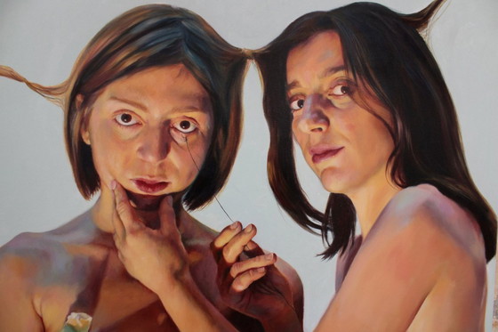 Image 1 of Jara Marzulli – “Occhio Virtuoso” (2010) | Large nude painting