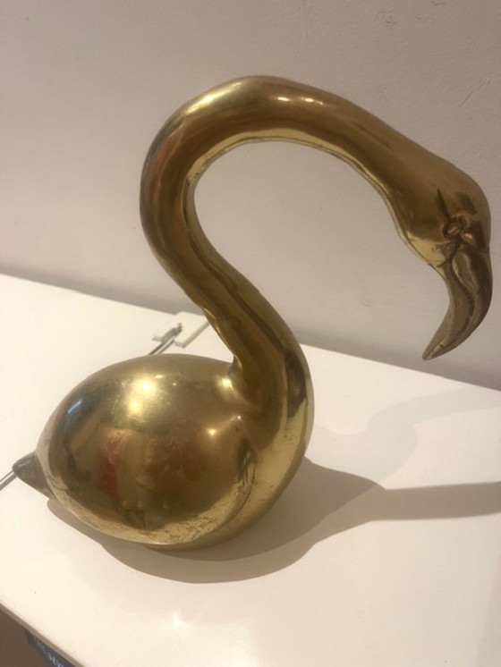 Image 1 of 2 X Vintage Brass Birds