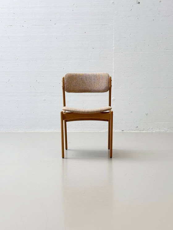 Image 1 of Set de 6 chaises modèle No.49 d'Erik Buch pour O.D. Møbler A-S au Danemark, années 1960