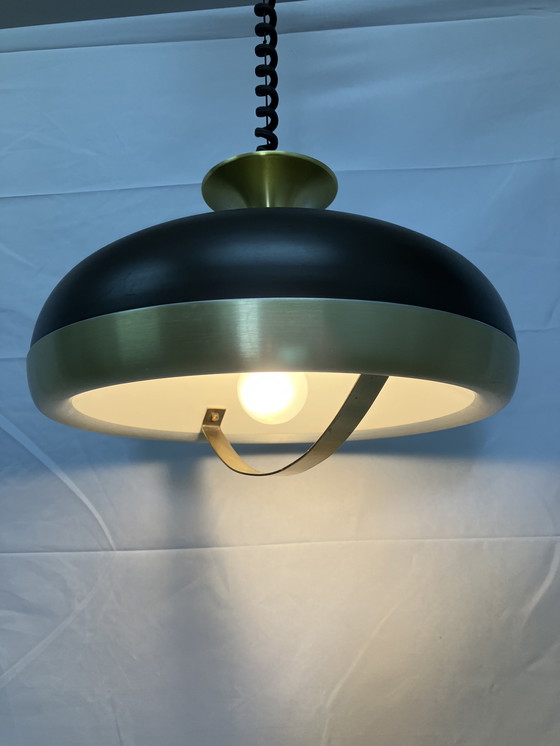 Image 1 of Vintage designer hanglamp by Leclaire & Schäfer, space age