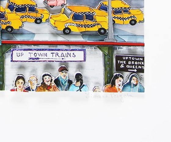 Image 1 of Pergola, Linnea - Strati di New York - Giclée - firmata a mano - NUOVA