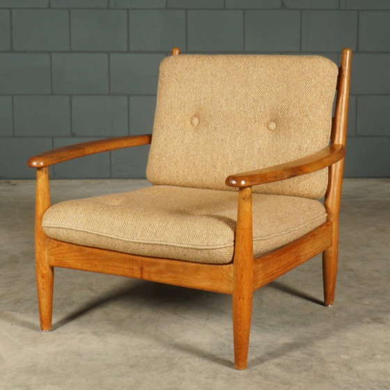 Poltrona vintage – Rovere – Scandinavia – Anni '60 – Poltrone, Textile (photo 7 of 15)