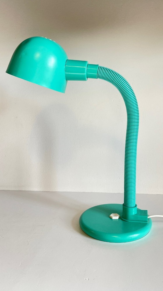 Image 1 of LAMPE 80er Jahre Stahl von ALUMINOR Frankreich
