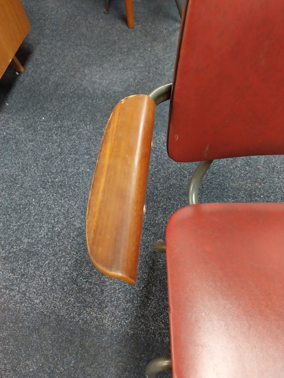 Image 1 of 3 x chaises Kho Liang Le pour CAR Katwijk années 1960