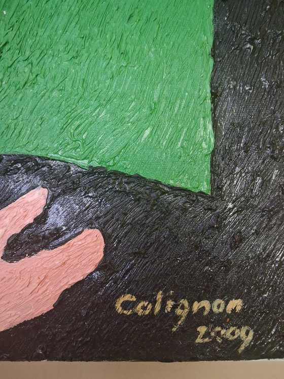 Colignon Diptych 2 Oil Paintings – Paintings & Drawings, Canvas (photo 5 of 5)