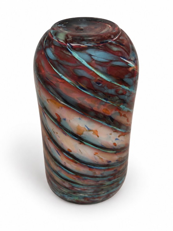 Murano Glass Vase Signed Ottaviani (photo 8 of 8)