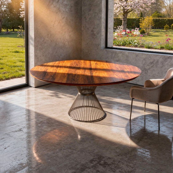 Image 1 of Now Oval Solid Wood Dining Table | Handmade Italian Dining Table | Custom Made