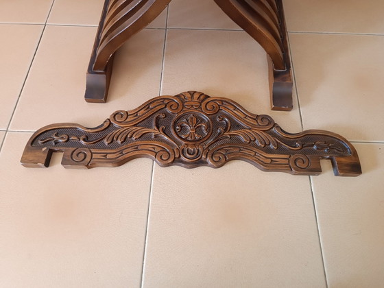 Antica sedia Savonarola, Sedie e poltrone, Legno, Marrone (foto 4 di 6)