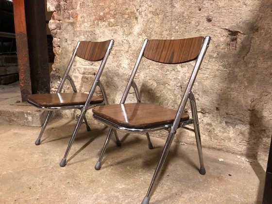 Image 1 of Selezione di varie sedie vintage per bambini piccoli/scuola materna, totale 9 pezzi