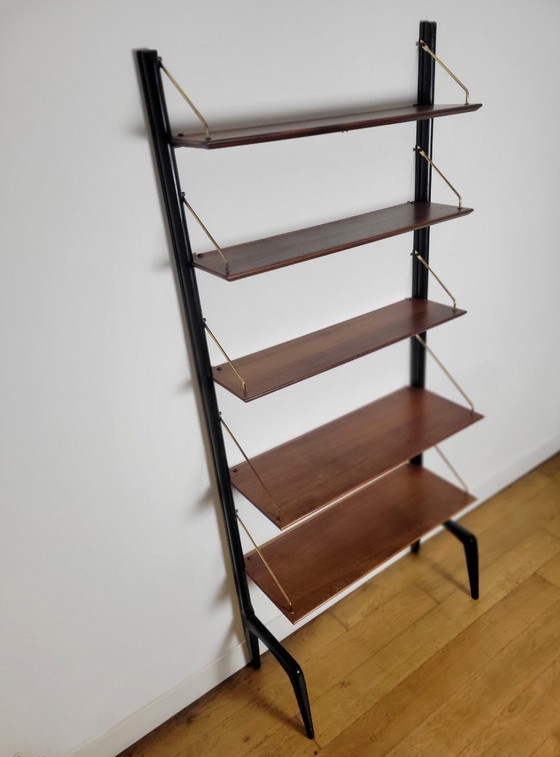 Image 1 of Unité murale modulable vintage par Louis van Teeffelen pour Wébe