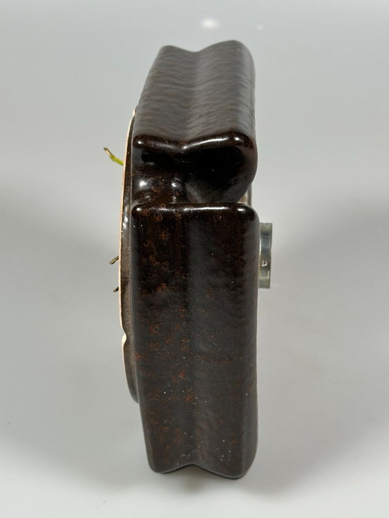 Image 1 of Wandlamp uit de jaren 60 en 70, keramiek, wandlamp uit het midden van de vorige eeuw, ruimtetijdperkontwerp