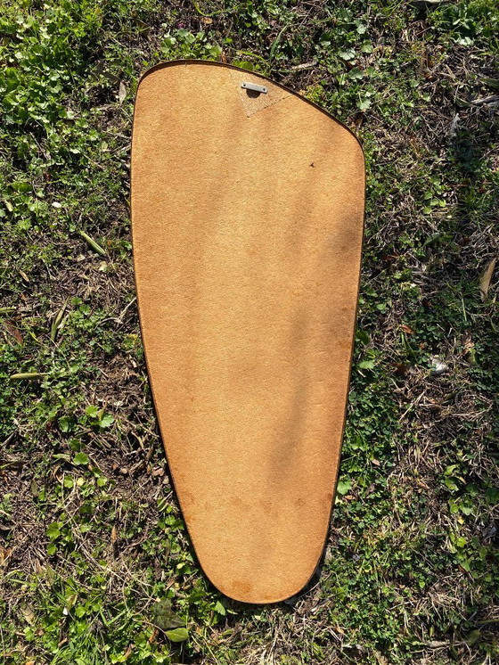 Image 1 of Grande specchio da parete vintage a forma libera. Germania, anni '60