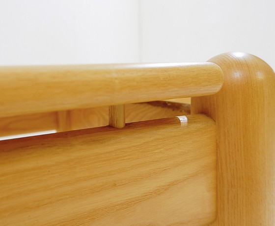 Image 1 of Paar quadratische Couchtische aus massivem Kiefernholz, Stil Ilmari Tapiovaara, 1950er Jahre